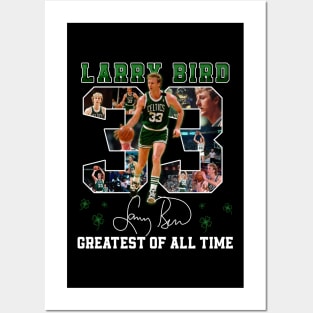 Larry Bird Legend Air Bird Basketball Signature Vintage Retro 80s 90s Bootleg Rap Style Posters and Art